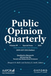 POQ Special Issue Cover